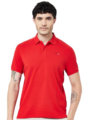 Pepe Half Sleeve Regular Fit T-Shirt Red