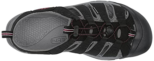 KEEN Women's Newport H2 Sandal, Black, 8