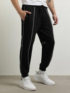 Nobero MenS Relaxed Sweatpants (1M-Bwjg-R0111_Black