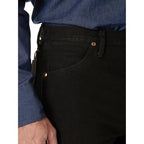 Wrangler Men's 13MWZ Cowboy Cut Original Fit Jean, Black Chocolate, 30W x 34L