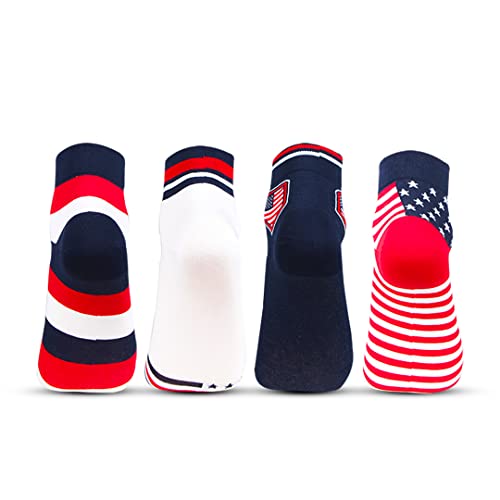 Bonjour MenS Cotton Designer Ankle Socks
