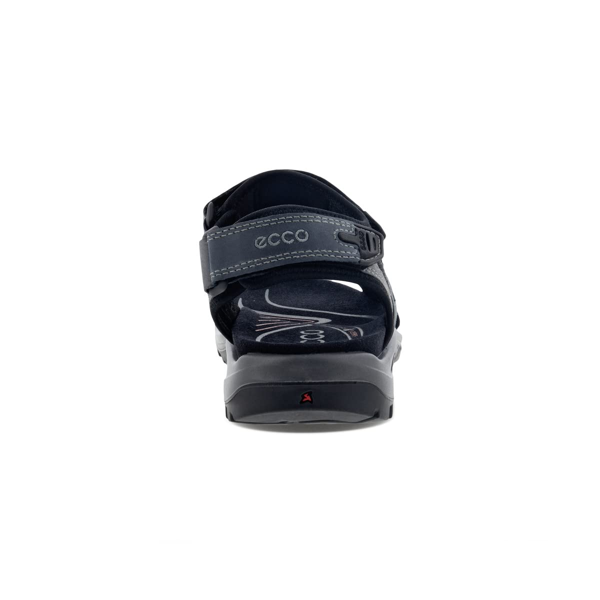 ECCO Men's Yucatan Sport Sandal, Marine Oil Nubuck, 13-13.5