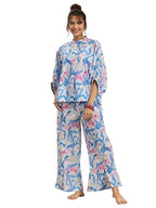Libas WomenS Cotton Regular Casual Night Suit (50315_Xl) Off White