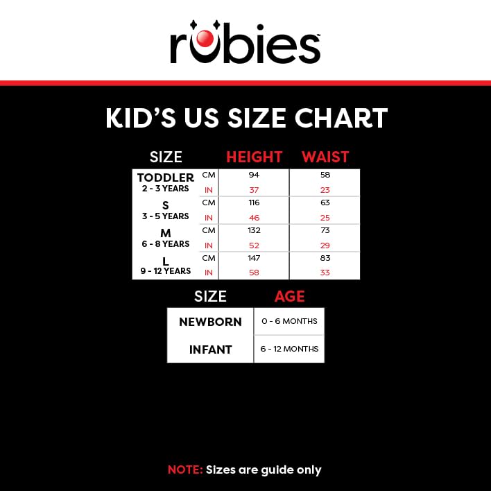 Rubies  Supergirl Tutu Child Costume Small - 4-6X