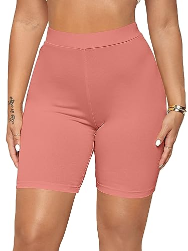KYDA Womens Anti Bacterial Cycling Shorts, Under Skirt Biker Shorts, High Waist Stretchable Yoga Shorts & Gym Workout Skin Fit