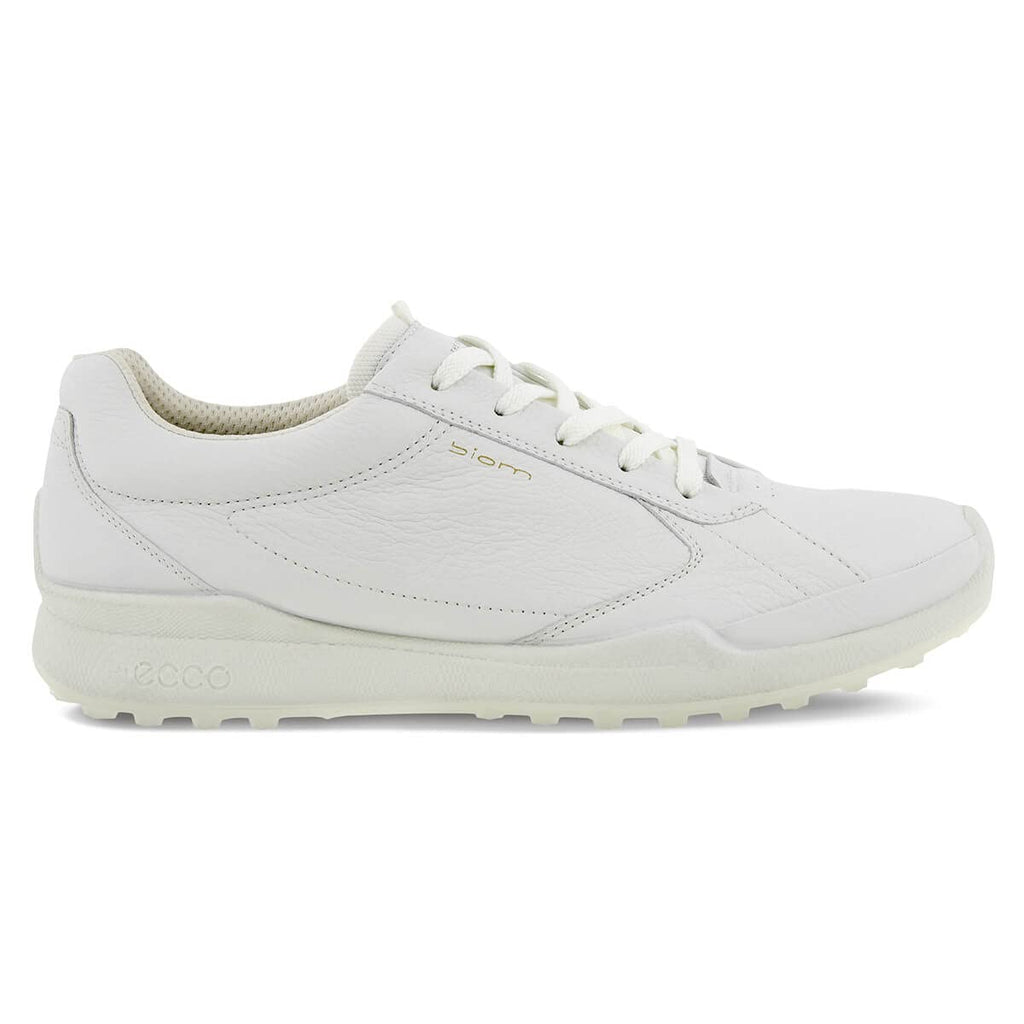ECCO Men's Biom Hybrid Original Hydromax Water Resistant Golf Shoe, White, 8-8.5