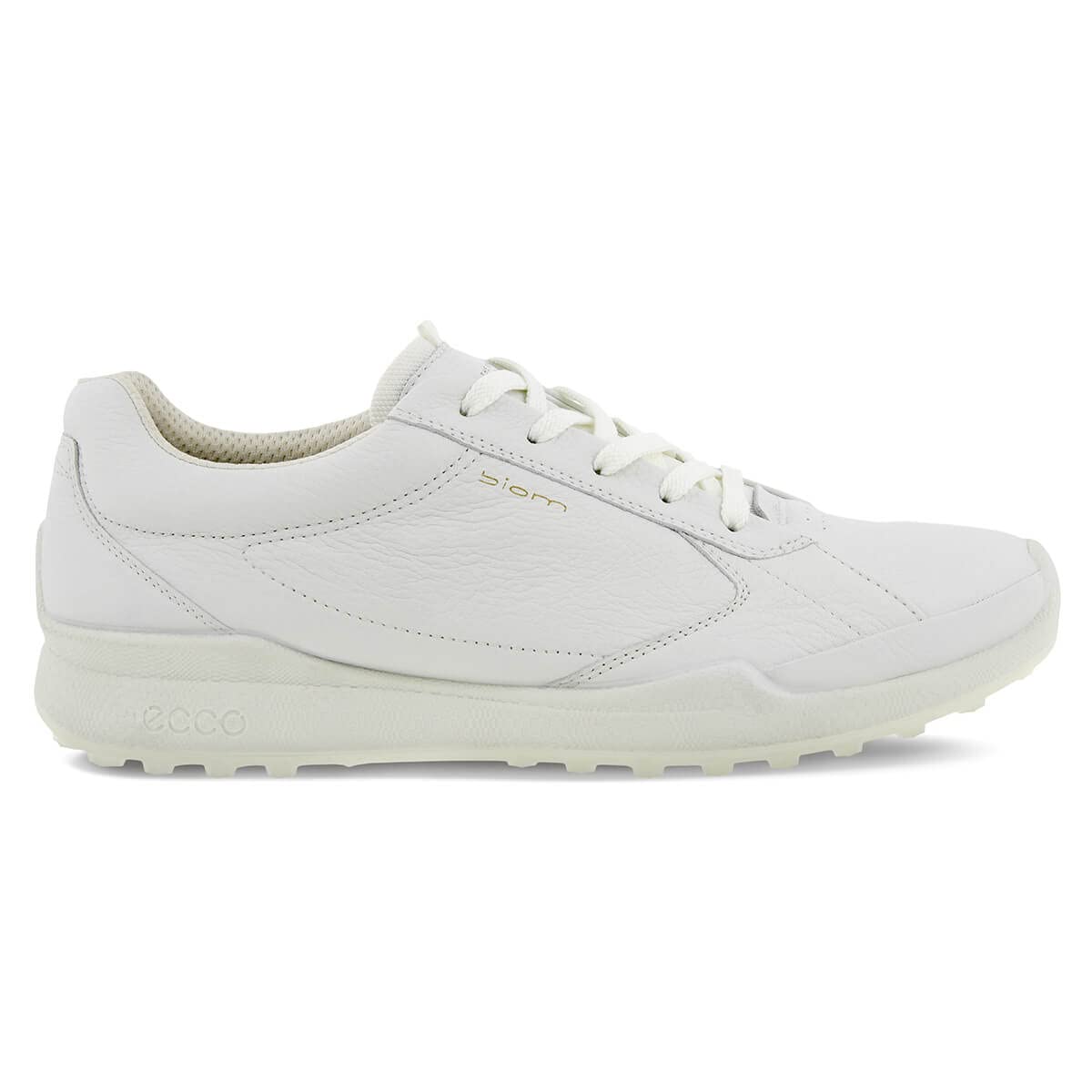 ECCO Men's Biom Hybrid Original Hydromax Water Resistant Golf Shoe, White, 8-8.5