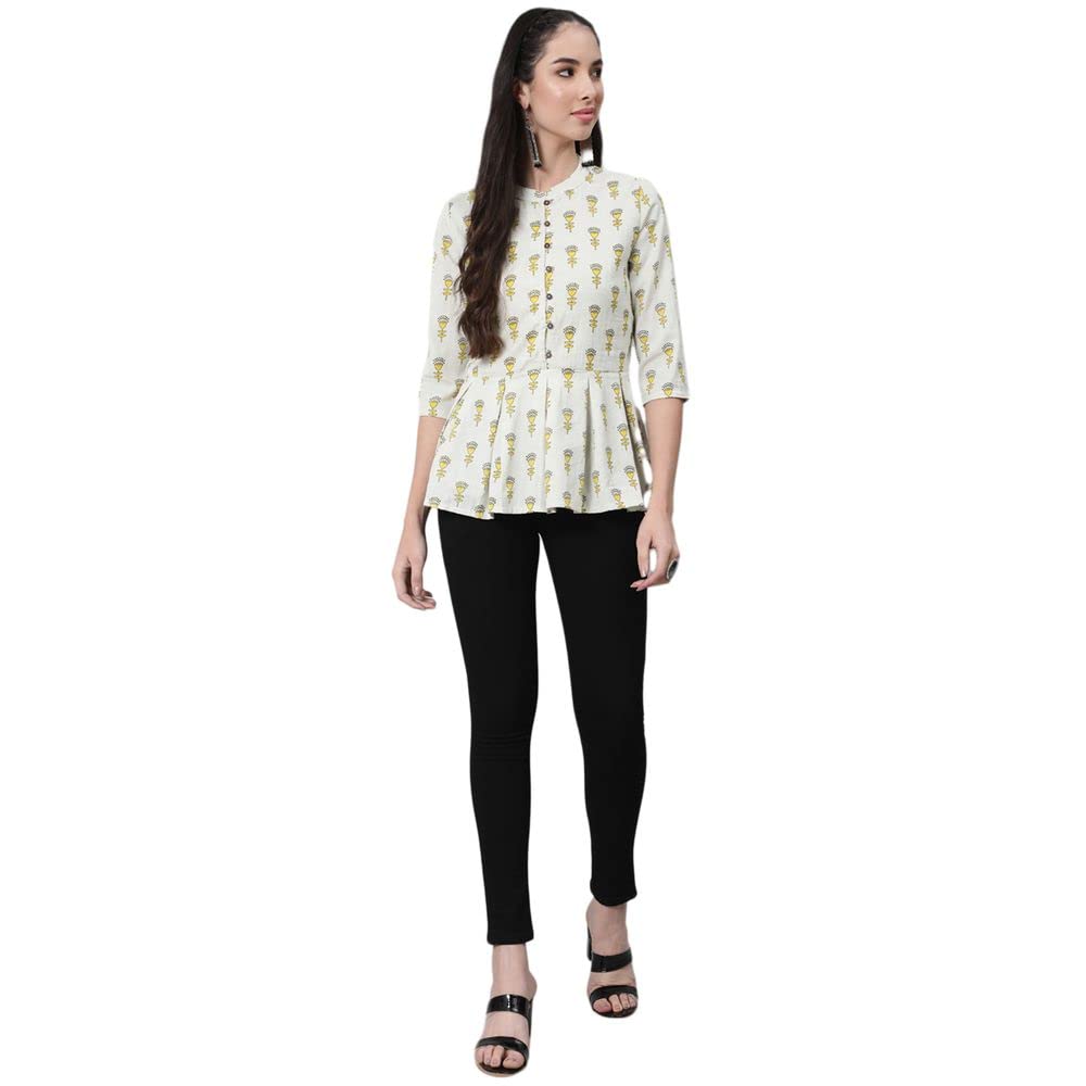 Anubhutee Women Ethnic Motifs Printed Kurti