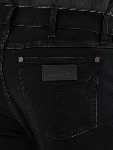 Wrangler Men's Retro Slim Fit Straight Leg Jean, Blackwell