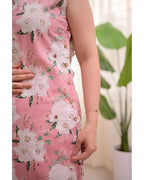 Leriya Fashion WomenS Floral Printed Sleeveless Kurta Set With Pant | Stylish Long Kurti & Trouser Set For Office & Casual Use
