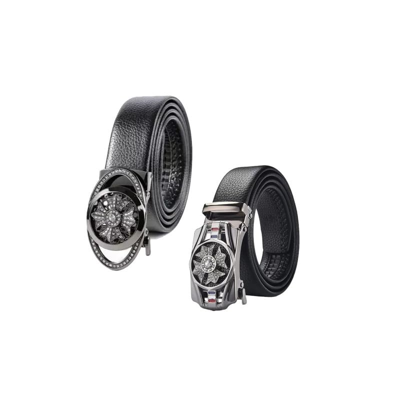 Niddleman 201/ Trendy Unisex Artificial Leather Belt, Boys Belt For Casual Or Formal Classic Designs For Work & Business Casual  32