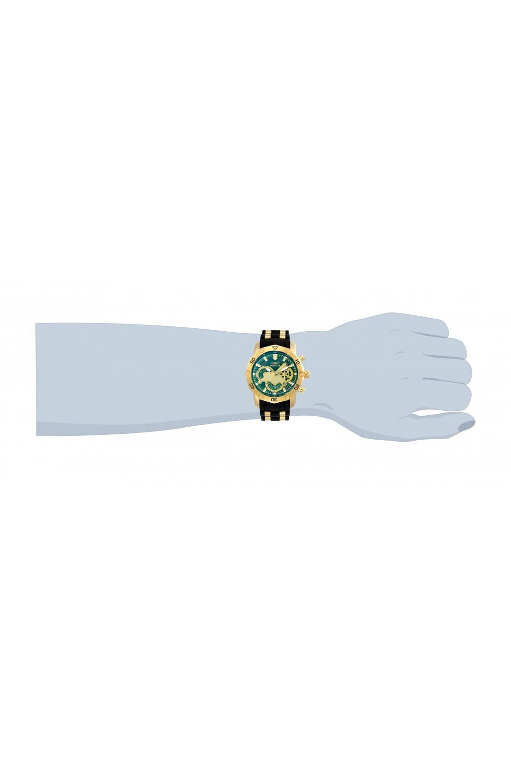 Invicta Men's 23425 Pro Diver Analog Display Quartz Black Watch