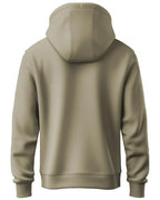 ADRO Men's Cotton Neck Hooded Sweatshirt (H24-ADRO-BE_Beige