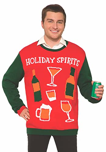 Xmas Sweater Holiday Spirts XL