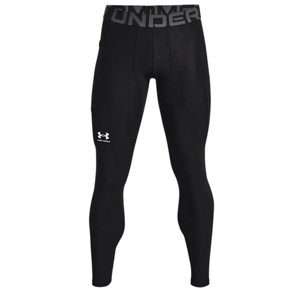 Under Armour Men's HeatGear Armour Leggings , Black (001)/Pitch Gray, Large
