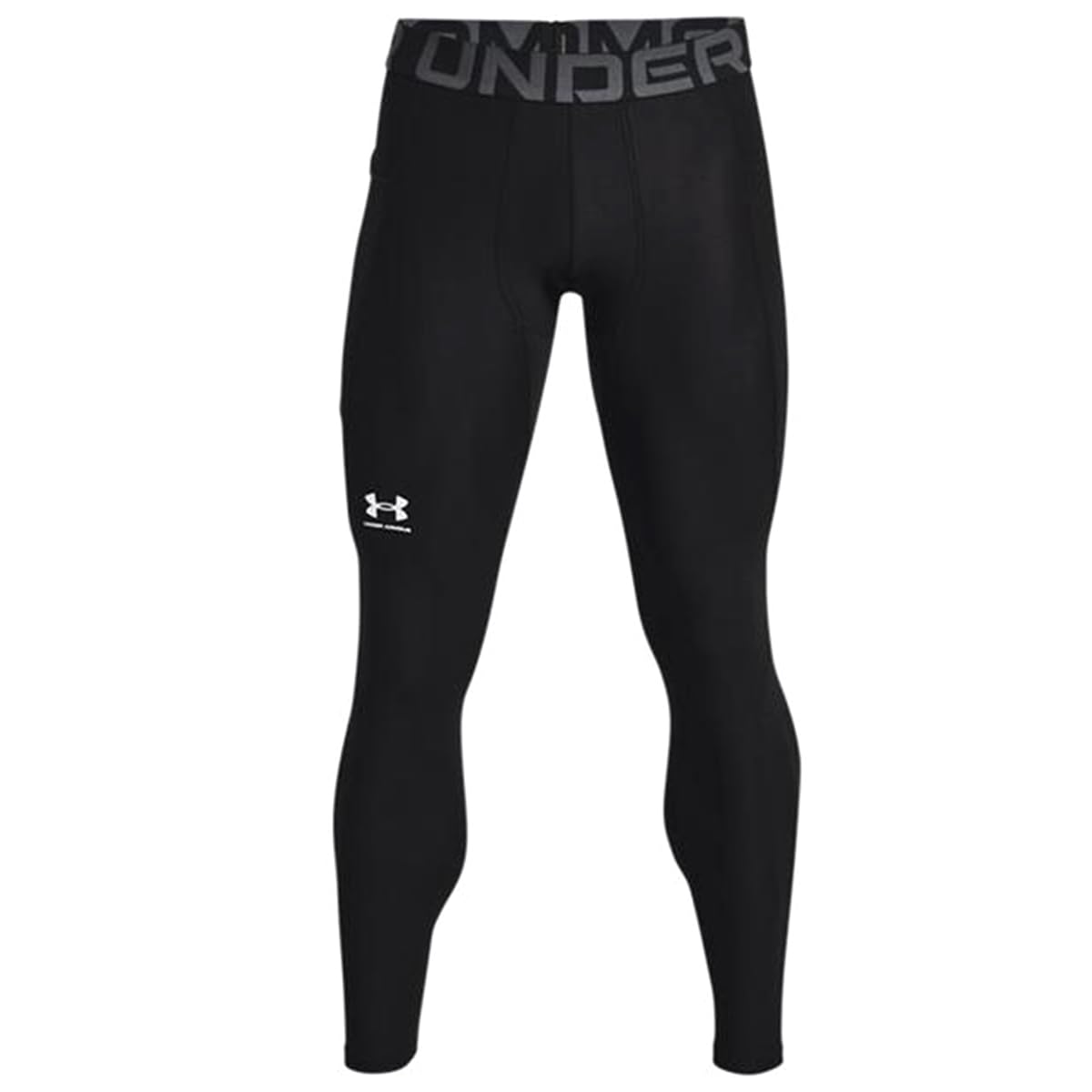 Under Armour Men's HeatGear Armour Leggings , Black (001)/Pitch Gray, Large