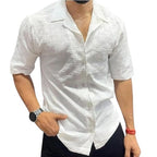 Funky Rich Funkyrich Textured Popcorn Shirts For Men || Casual Shirt For Men || Shirt For Men|| Men Stylish Half Sleeve Shirt ||