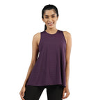 BlissClub Most Breathable - Overlapped Mesh Tank, Breathable Comfort Through Tough Moves, Breathable Mesh Fabric,Lightweight,Ove