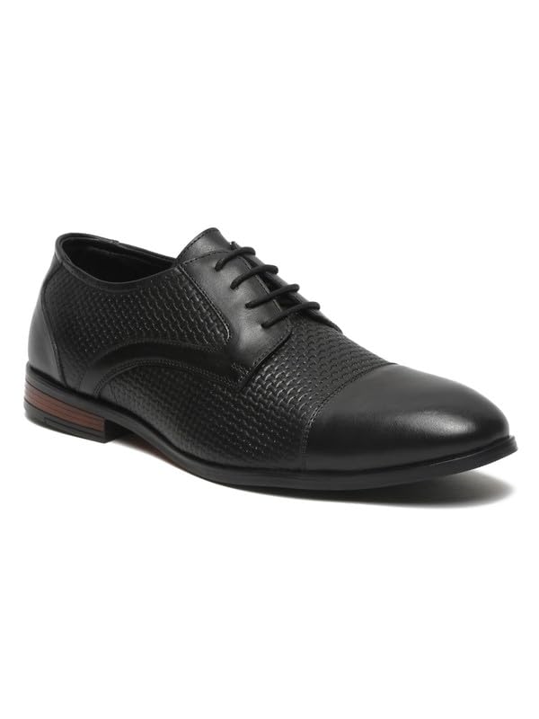TEAKWOOD LEATHERS Mens Leather Shoes for Any Occasion | T_SH_TW_26_BL45 Black 11