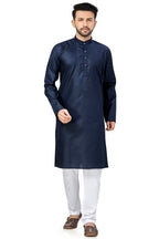 Be Active MenS Solid Navy Blue Kurta Set || Men Kurta Pajama || Men Kurta Pajama Set || Kurta Pajama For Men (N-Rfsk0001 12 Set