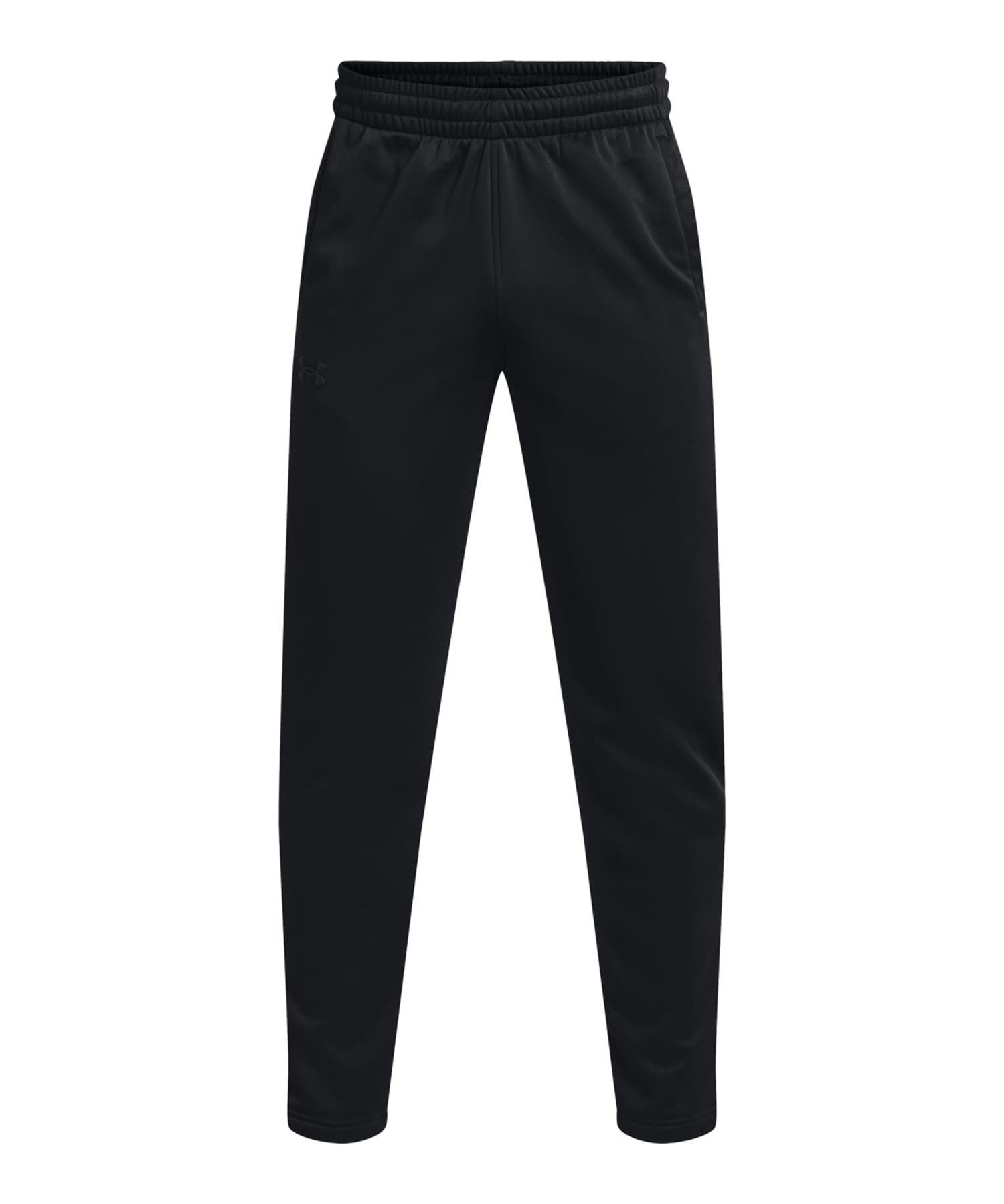 Under Armour Mens ArmourFleece Straight Leg Pant, (001) Black / / Black, X-Large Tall