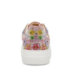 Betsey Johnson Women's Sidny Sneaker, Bright Floral, 8.5