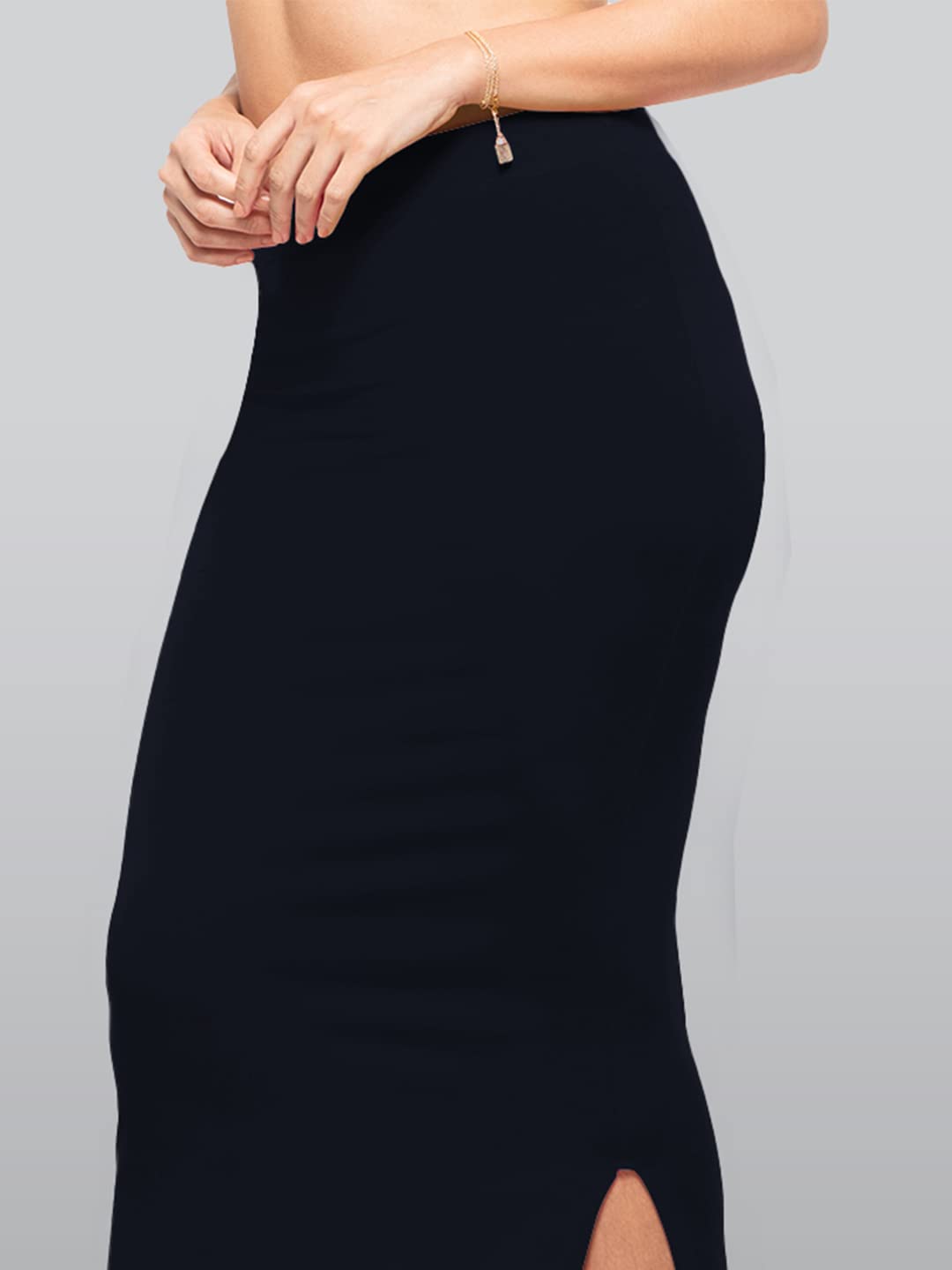 Lyra Soft Viscose Elastane Fabric Saree Skirt/Saree Shaper for Women