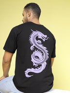 Rigo Printed Oversized T-Shirts for Men | Drop Shoulder T-Shirt for Men