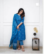 FABNEX Kurta Set for Women | Women Kurta Set with Dupatta | Women Kurta Sets Kurtis | Women Kurta Pant Set (K-94-95) (in, Alpha,