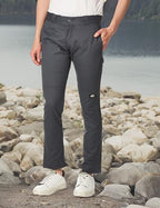 Dickies mens Skinny-straight Double Knee Work Pants, Charcoal, 31W x 30L US