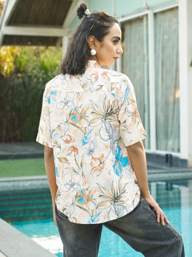 Leriya Fashion Solid Regular Fit Shirt For Women (Lf-W2211_White