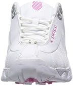 K-Swiss Women's ST329 CMF Sneaker, White/Shocking Pink, 7 W