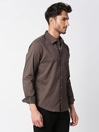 Thomas Scott Long Sleever Solid Color Regular Fit Casual Shirts for Mens