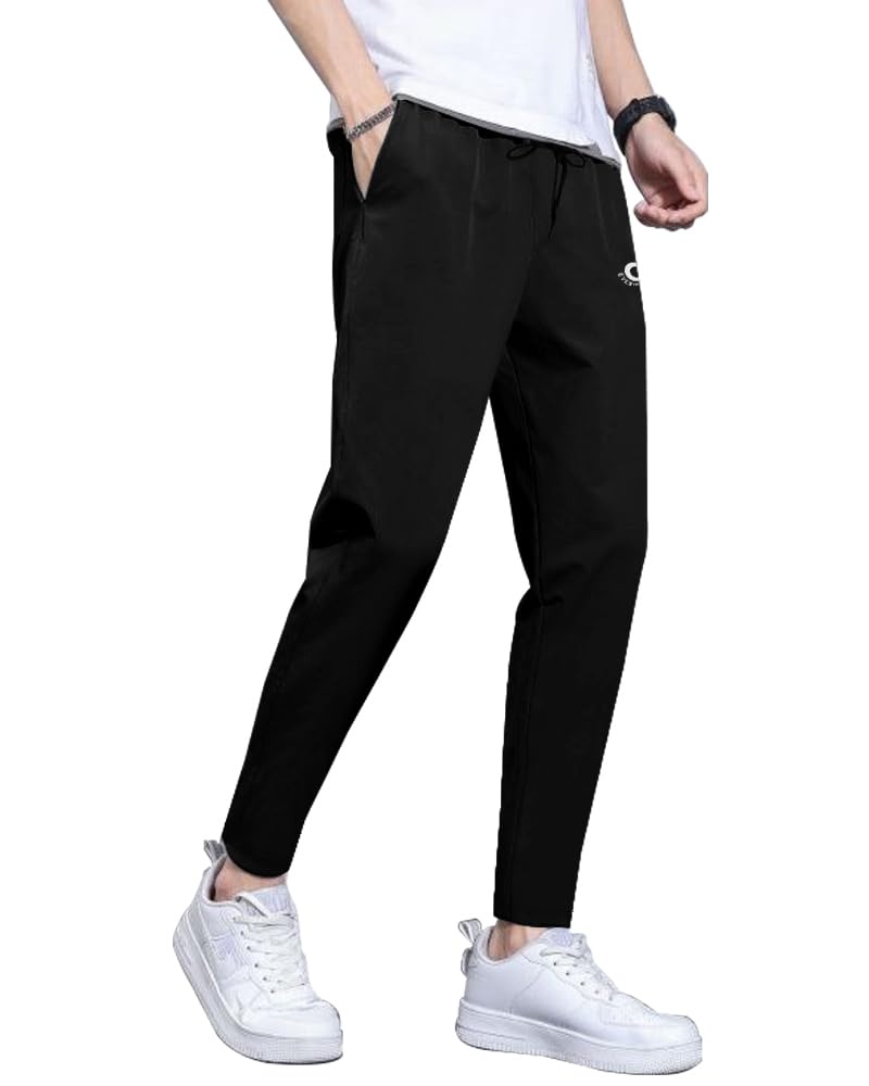 Noble Monk Track Pant For Men Raven Black