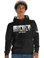 Bewakoof Official Disney Merchandise Mickey Mouse Mens Graphic Print Regular Fit Full Sleeve Hooded Fleece Hoodies_652640_Black