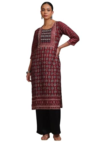Soch Women Muslin Botanical Regular Kurta (