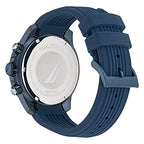 Nautica Men's NAPNOS303 One Blue Silicone Strap Watch