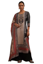 Soch Women Muslin Paisley Print Suit Set Beads