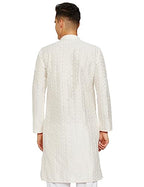 Be Active MenS Traditional Embroidered Lucknowi Full Sleeves Kurta || Cotton Kurta For Men || Men Kurta For Wedding || Kurta Fo