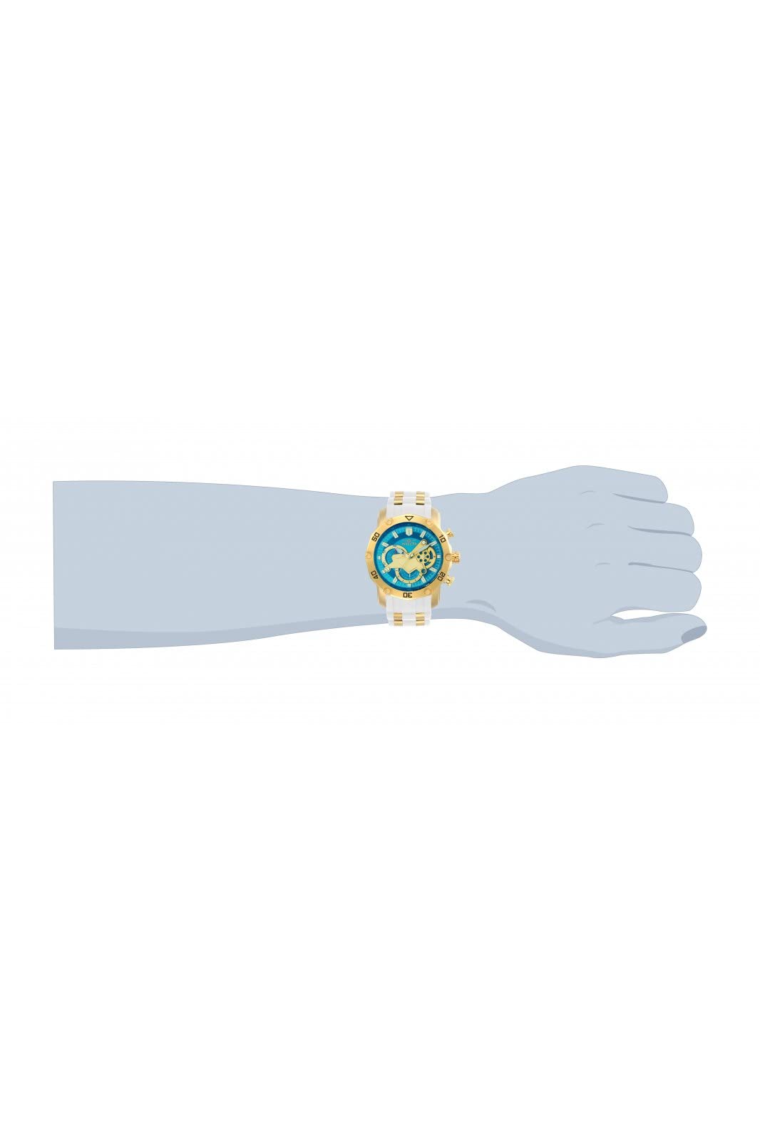 Invicta Men's 23423 Pro Diver Analog Display Quartz White Watch