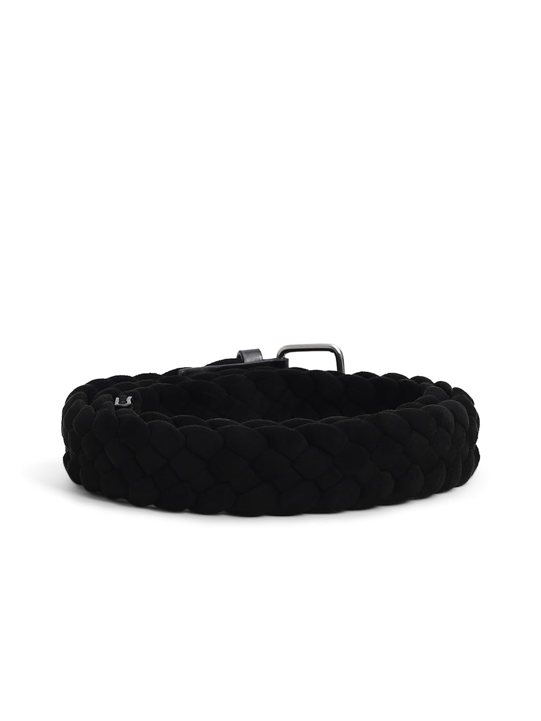 Jack & Jones Black Braided Belt 40