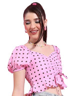 Ketch WomenS Regular Fit Tops (Khtp000327_Pink/Brown