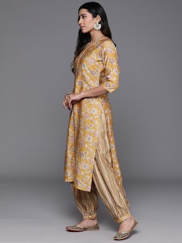 Libas WomenS Silk Blend Kurta Sets (400494C