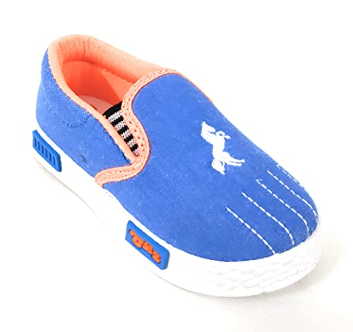 Coolz Kids Unisex Casual Shoes Pogo1 For 14 Years Boys And Girls (BlueOrange, 2_Point_5_Years) 2.5