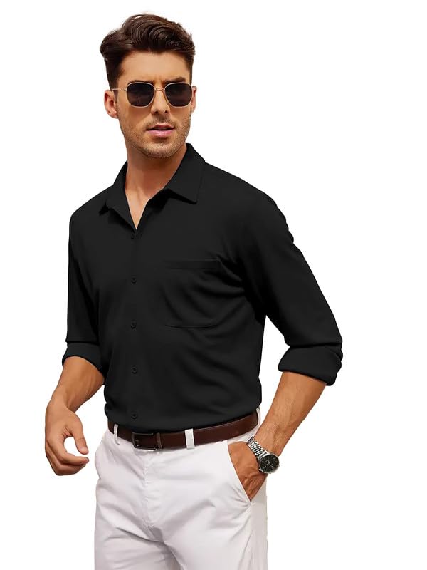 Be Active MenS Formal Full Sleeves Solid Shirt || Formal Shirts For Men || Men Formal Shirt Regular Fit || Formal Attire Men (R