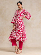 Varanga WomenS Cotton Kurta Sets (Vset21348_Pink