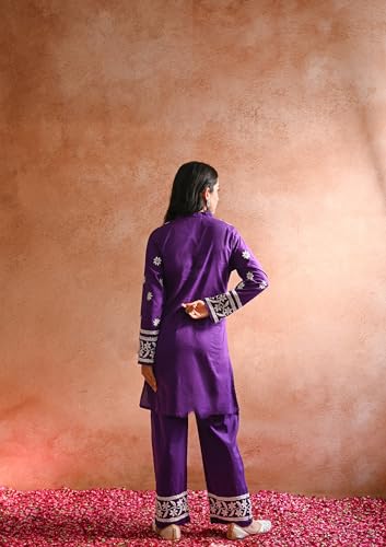 Anni Designer Women Kurta With Palazzo |Material: Cotton Blend