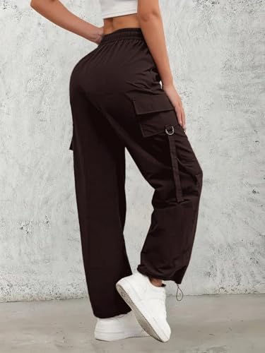 Leriya Fashion WomenS Regular Fit High Rise Trouser | Cargo Style Trousar Track Pants | Hight Waist (Available In Plus Size And