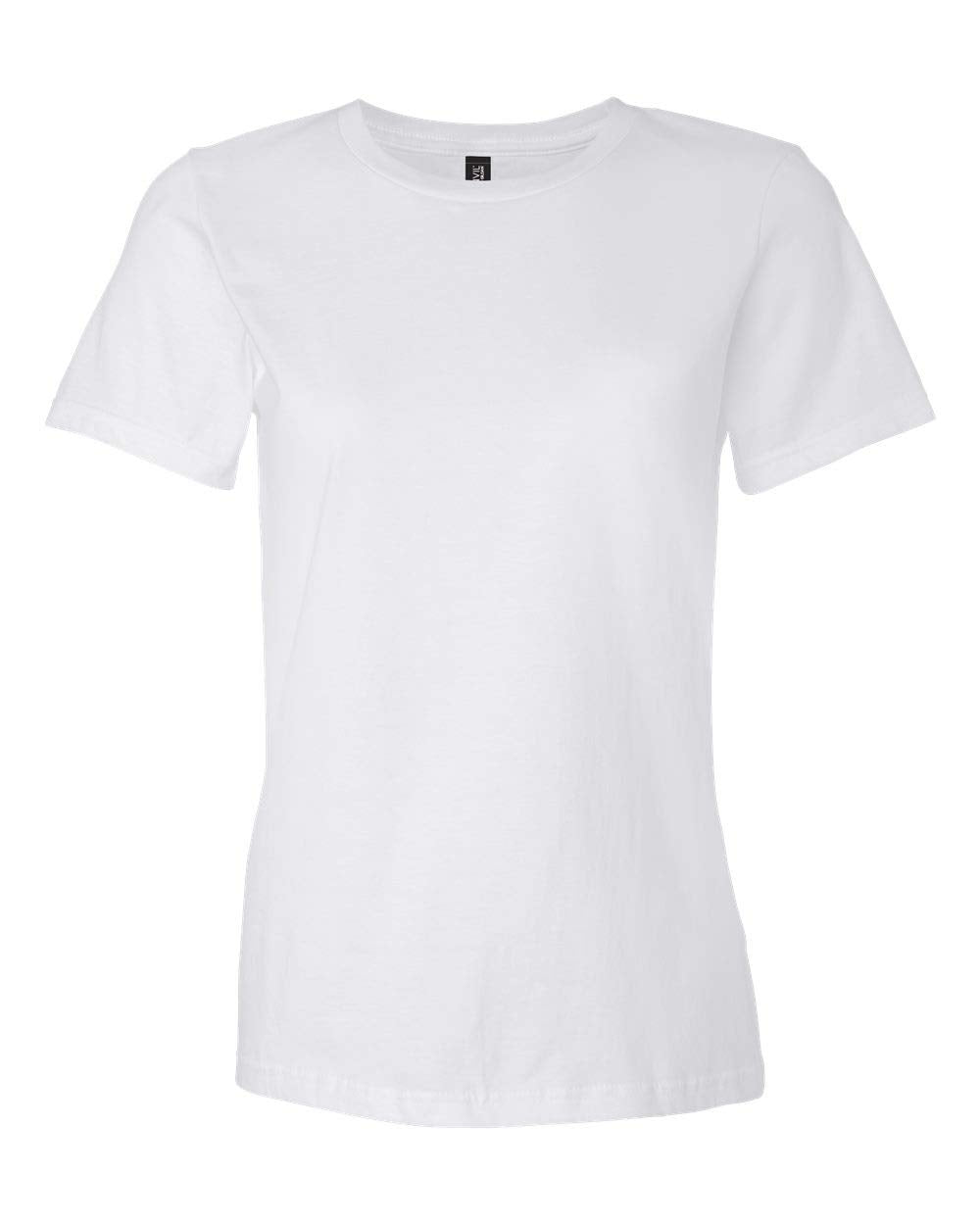 Ladies Lightweight T-Shirt - WHITE - 3XL(D0102H7KJ1X)