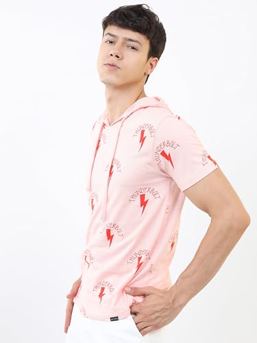 Ketch MenS Slim Fit T-Shirt (Khts000315_Pink